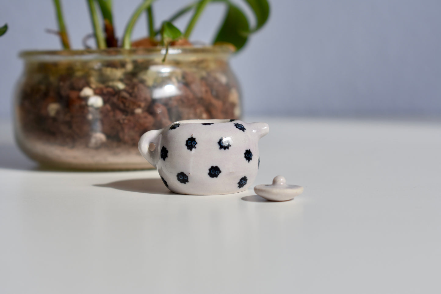 mini soot sprite teapot