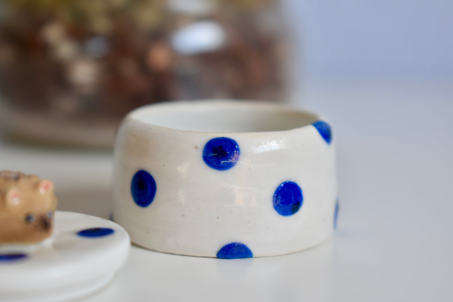 Yuki blueberry trinket box